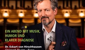 Vorfreude auf einen musikalischen Abend mit Dr. Eckart von Hirschhausen